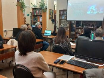 Встреча с художественным руководителем и создателем аудиотеатра «Во весь голос» Сергеем Смирновым