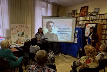 Час поэзии «Не может сердце жить спокойно»