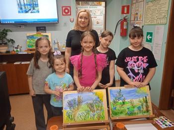 Литературный урок «Разноцветная природа в поэзии»    