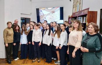 Патриотическая встреча «И ты становишься примером для миллионов на Земле»